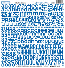 Load image into Gallery viewer, Letter Scramble Blueberry Alphabet Stickers