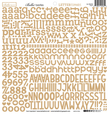 Letter Scramble Pony Alphabet Stickers