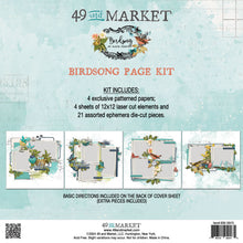 Load image into Gallery viewer, 49 and Market | Birdsong - 12x12 Page Kit