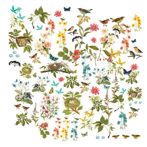 49 & Market | Birdsong - Wildflowers Laser Cuts