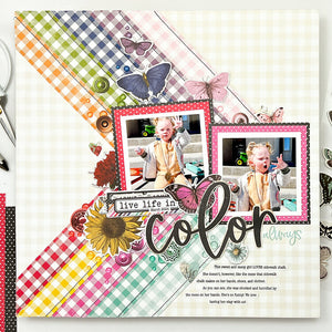 Simple Stories | SV Essentials Color Palette Collection | Letters & Labels Sticker Book