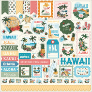 Carta Bella | Hawaii - 12x12 Element Sticker