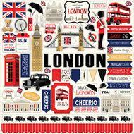 Carta Bella | London - 12x12 Element Sticker