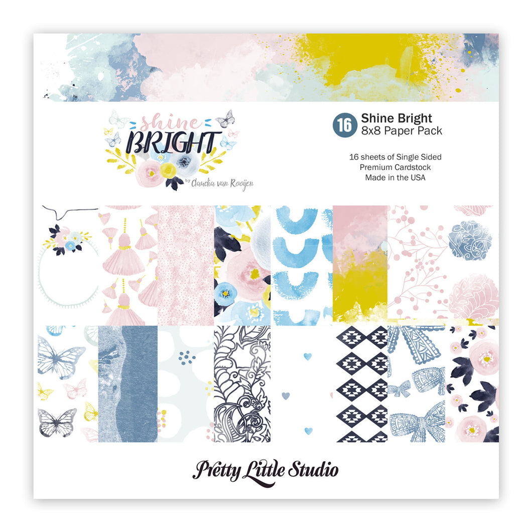 Shine Bright 8x8 Paper Pack