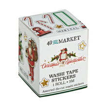 Load image into Gallery viewer, 49 &amp; Market Christmas Spectacular Washi Tape Sticker Assortment