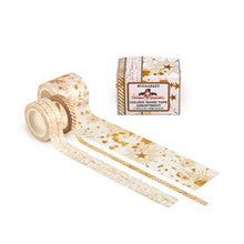 Load image into Gallery viewer, 49 &amp; Market Christmas Spectacular Gold Washi Tape Assortment