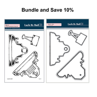 Layle By Mail | Clip It Stamp and Metal Die Bundle