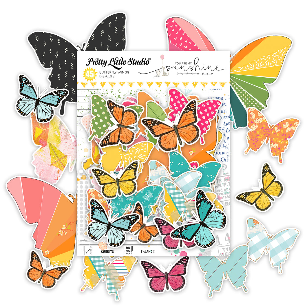 You Are My Sunshine Collection | Butterfly Wings | Die Cuts