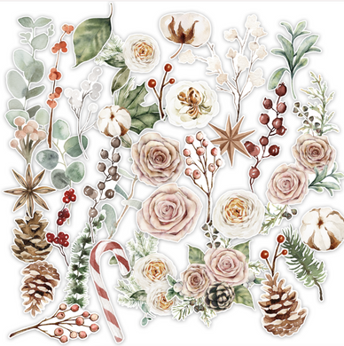 Comfort & Joy | Centerpiece Florals Die Cuts