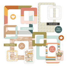 Load image into Gallery viewer, Well Read Collection - Book Addict Frame - Die Cuts