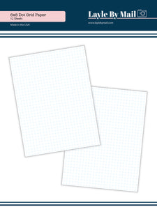 Layle By Mail | Grid 6x8 Paper Pack