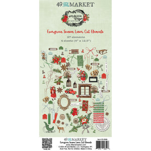 49 & Market | Evergreen Season - Laser Cut Elements