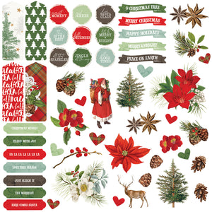 49 & Market | Evergreen Season - Chipboard