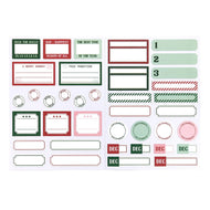 Elle's Studio | Christmas Label Cardstock Stickers