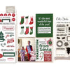 Elle's Studio | December Phrase Cardstock Stickers