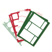 Load image into Gallery viewer, Elle's Studio | December Fill-In 6 x 8.5 inch Paper Stack 