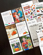 Load image into Gallery viewer, Elle's Studio | On This Day In OCTOBER 3 x 4 Journaling Tags