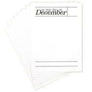 Elle's Studio | On This Day In December 3 x 4 Journaling Tags