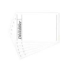 Load image into Gallery viewer, Elle's Studio | In December 4 x 6 inch Journaling Tags