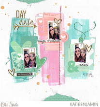 Load image into Gallery viewer, Elle&#39;s Studio | Gold Matte Love You Puffy Stickers