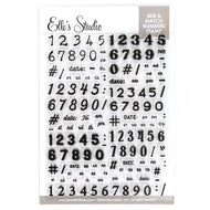 Elle's Studio | Mix And Match Numbers 6x8 inch Stamp