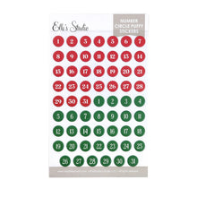 Load image into Gallery viewer, Elle's Studio | Number Circle Puffy Stickers 