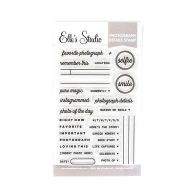 Elle's Studio | Photograph Details 4x6 Stamp