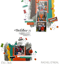 Load image into Gallery viewer, Elle's Studio | October Daily 4 x 6 Stamp
