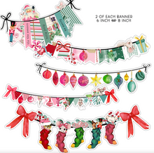 Load image into Gallery viewer, Pretty Little Studio | Sugar Plum - Fruitcake Banner Die-cuts