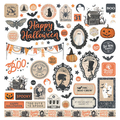 Photoplay | Halloween Junque - 12x12 Cardstock Stickers