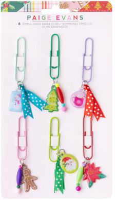 Sugarplum Wishes Paperclips with Charms