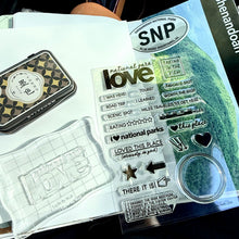Load image into Gallery viewer, Layle By Mail | National Park Love 4x6 Stamp Set
