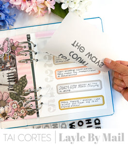 By the Numbers - Allison - 4x6 Stamp Set