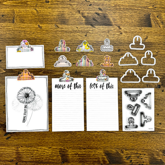 Mini Clips - Clip It 3x4 Stamp Set – Layle By Mail
