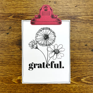 Grateful 6x8 Stamp Set