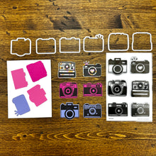 Load image into Gallery viewer, Large Icons - Photography Stamp &amp; Die Bundle