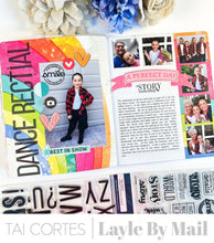 Load image into Gallery viewer, Tali Alpha 6x8 Stamp Set