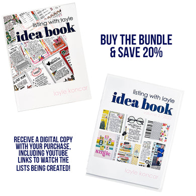 Listing With Layle Idea Book Bundle:  Volumes 1 & 2