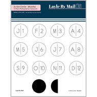 In the Circle - Months 4x4 Stamp Set - RETIRED