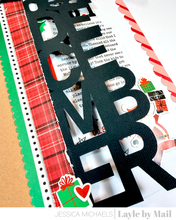 Load image into Gallery viewer, Digital Cut Files | Dear December - Set of (5) Traveler's Notebook Size Designs