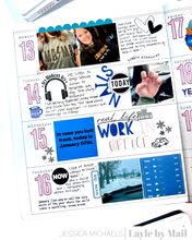 Load image into Gallery viewer, 2026 About Last Month Add-On - 5x7 Stamp Set