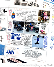 Load image into Gallery viewer, 2026 About Last Month Add-On - 5x7 Stamp Set