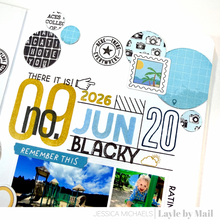 Load image into Gallery viewer, 2026 About Last Month Add-On - 5x7 Stamp Set