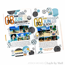 Load image into Gallery viewer, 2026 About Last Month Add-On - 5x7 Stamp Set