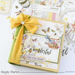 Simple Stories | Simple Vintage Meadow Flowers Collection | Sticker Book