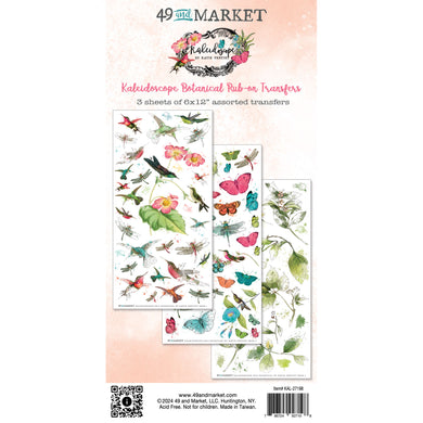 49 & Market - Kaleidoscope 6x12 Botanical Rub-Ons
