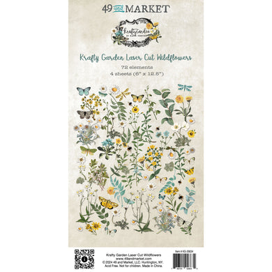 49 & Market - Krafty Garden Laser Cut Wildflowers