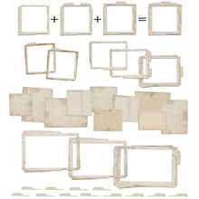 Load image into Gallery viewer, 49 &amp; Market - Krafty Garden Stacked Chipboard Frames