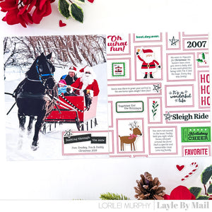 Layle By Mail | Dear December - Die Cut Words
