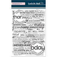Layle By Mail | Sentiments Die Cuts